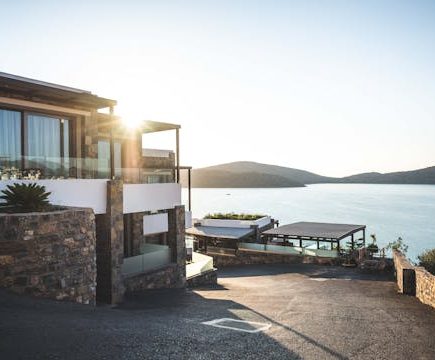 lakefront house